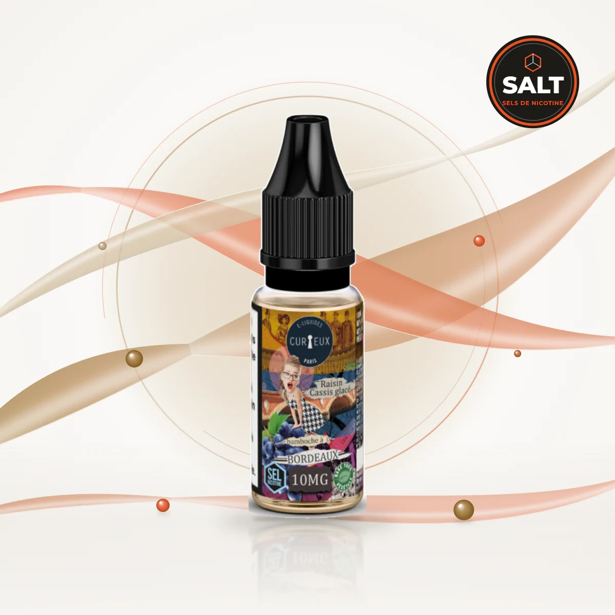 Bamboche à Bordeaux Hexagone Salt 10 ml - Curieux