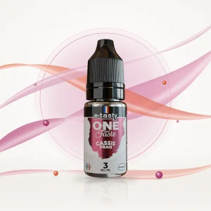 E-liquide Cassis Frais One Taste E-Tasty 3 mg 10 ml