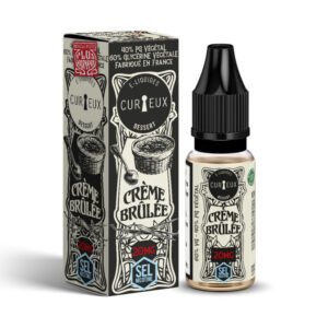 SALT – CRÈME BRULÉE 10ML – CURIEUX