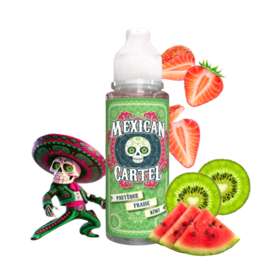 PASTÈQUE FRAISE KIWI 100ML - MEXICAN CARTEL