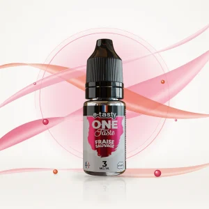 E-liquide Fraise Sauvage One Taste E-Tasty 3 mg 10 ml
