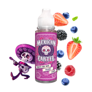 FRUITS DES BOIS FRAISE CASSIS 100ML - MEXICAN CARTEL