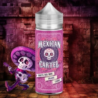 FRUITS DES BOIS FRAISE CASSIS 100ML - MEXICAN CARTEL