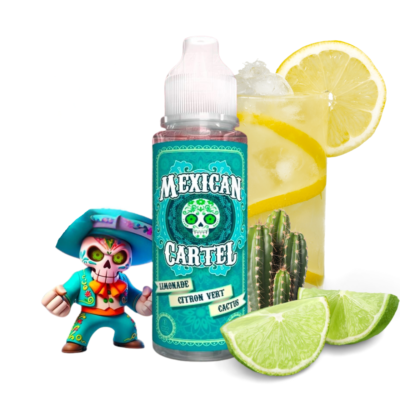 LIMONADE CITRON VERT CACTUS 100ML - MEXICAN CARTEL