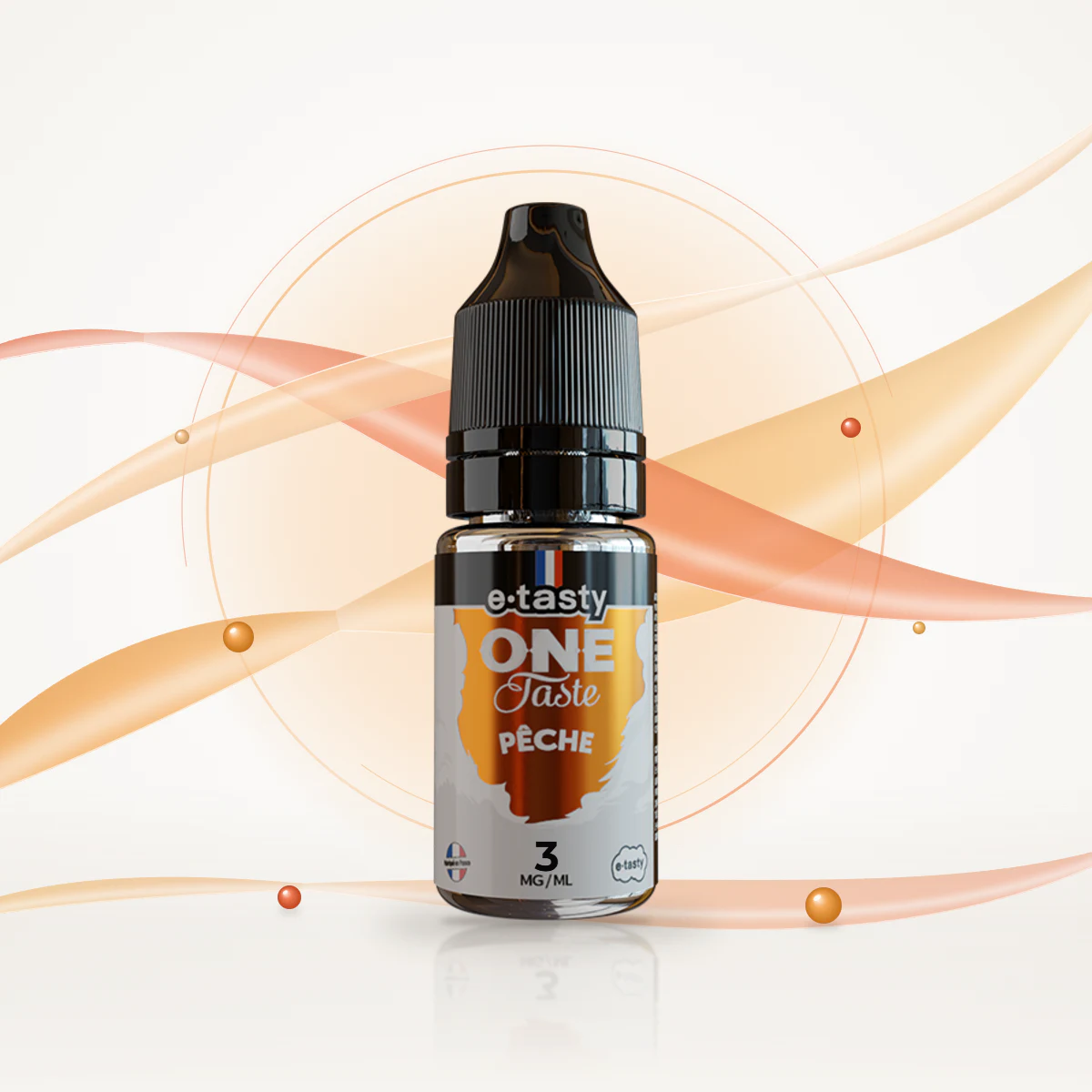 E-liquide Pêche One Taste E-Tasty 3 mg 10 ml