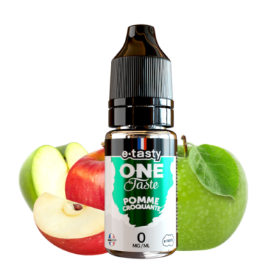 POMME CROQUANTE ONE TASTE 10ML - E-TASTY
