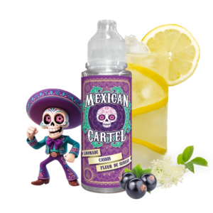 LIMONADE CASSIS FLEUR DE SUREAU 100ML - MEXICAN CARTEL