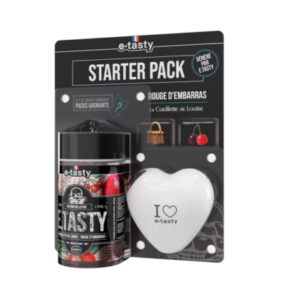 STARTER PACK ROUGE D'EMBARRAS 170ML - E-TASTY