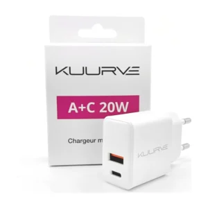Adaptateur Secteur USB + USB-C - Kuurve