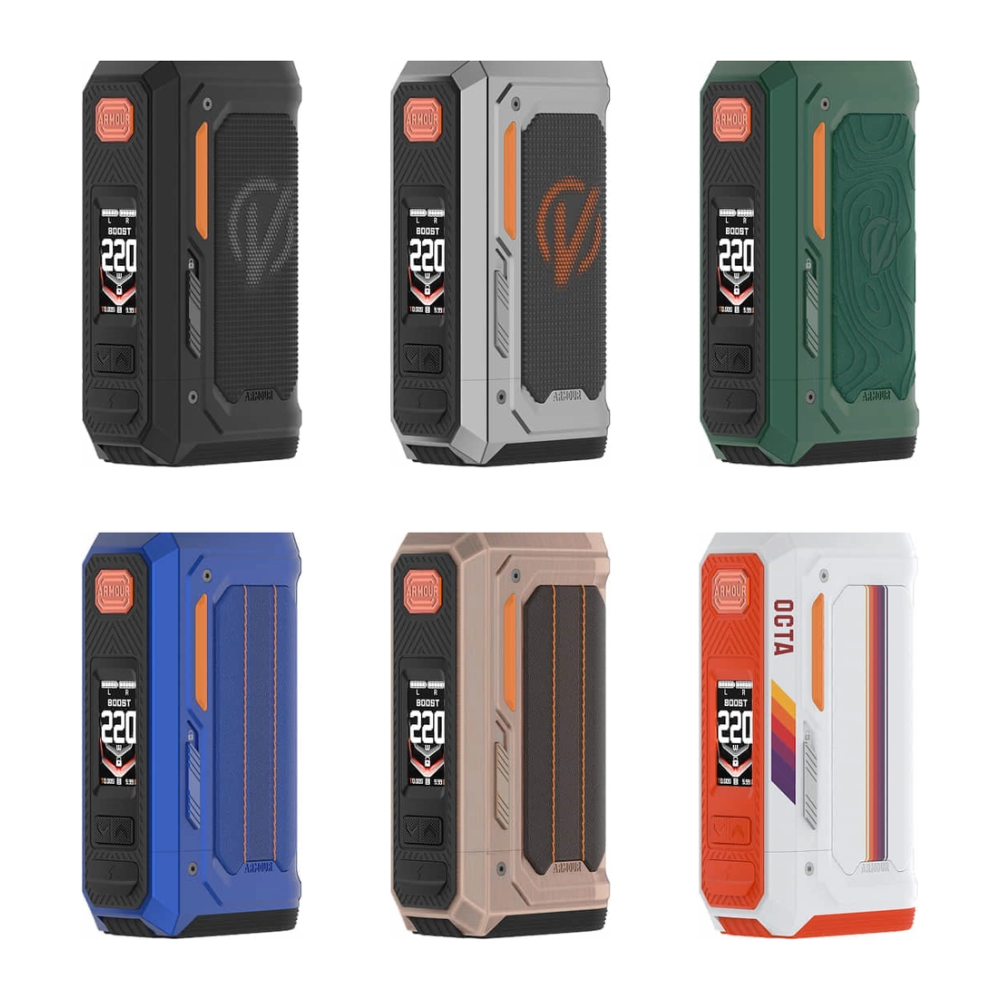 Box Armour Octa - Vaporesso - les 6 coloris