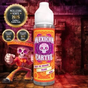 Fruit du Dragon Fraise Mûre 50 ml - Mexican Cartel
